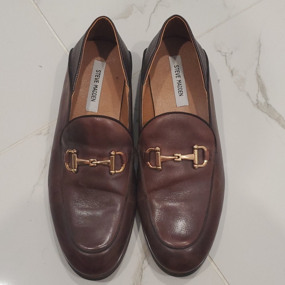 Mens Steve madden leather dress shoes